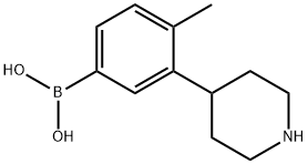 3-(Piperidin-4-yl)-4-methylphenylboronic acid picture