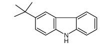 3-tert-Butyl-9H-carbazole structure