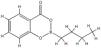 2-Butyl-4H-1,3,2-benzodioxaborin-4-one结构式