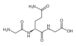 H-Gly-Gln-Gly-OH Structure