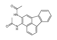 N,N'-fluoranthene-2,3-diyl-bis-acetamide Structure