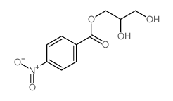 1,2,3-Propanetriol,1-(4-nitrobenzoate)结构式