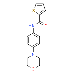 N-(4-morpholinophenyl)thiophene-2-carboxamide picture