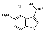 3-氨基羰基-1H-吲哚-5-氯化铵图片