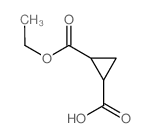 1,2-Cyclopropanedicarboxylicacid, 1-ethyl ester, (1R,2R)-rel- picture