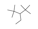 2,2,4,4-tetramethyl-3-ethylpentane结构式