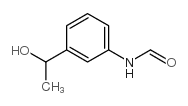 Formamide, N-[3-(1-hydroxyethyl)phenyl]- (9CI) Structure