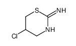 5-chloro-5,6-dihydro-4H-1,3-thiazin-2-amine Structure