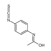 N-(4-ISOTHIOCYANATO-PHENYL)-ACETAMIDE Structure