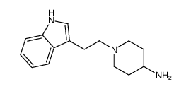 4-Amino-1-(2-indol-3-ylethyl)piperidine结构式