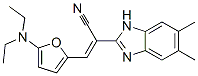 1H-Benzimidazole-2-acetonitrile,-alpha--[[5-(diethylamino)-2-furanyl]methylene]-5,6-dimethyl- picture