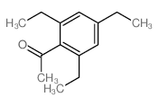 Ethanone,1-(2,4,6-triethylphenyl)- structure