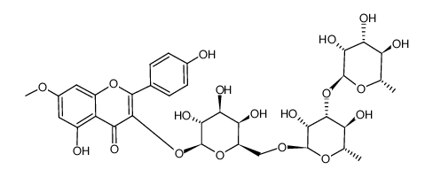 Catharticin structure