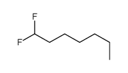 1,1-difluoroheptane Structure