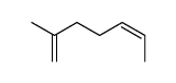 cis-2-methyl-hepta-1,5-diene结构式