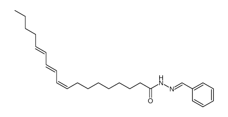 (9Z,11E,13E)-N'-benzylideneoctadeca-9,11,13-trienehydrazide结构式