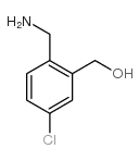 [2-(aminomethyl)-5-chlorophenyl]methanol Structure