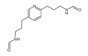 [pyridine-2,5-diylbis(propane-3,1-diyl)]diformamide Structure