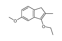 3-ethoxy-5-methoxy-2-methyl-1H-indene结构式