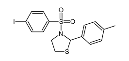 Thiazolidine, 3-[(4-iodophenyl)sulfonyl]-2-(4-methylphenyl)- (9CI) picture