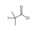 2-iodo-2-methylpropanoyl chloride Structure