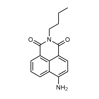 6-Amino-2-butyl-1H-benzo[de]isoquinoline-1,3(2H)-dione Structure