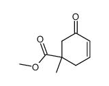 methyl 1-methyl-3-oxo-4-cyclohexenecarboxylate结构式