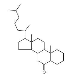 5α-Cholestan-6-one structure