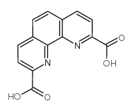 1,10-邻二氮杂菲-2,9-二甲酸结构式