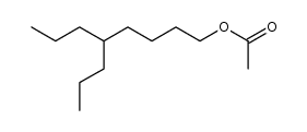 1-acetoxy-5-propyl-octane Structure