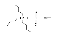 tributylstannyl ethenesulfonate Structure