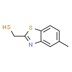 2-Benzothiazolemethanethiol,5-methyl-(9CI) Structure