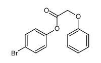 (4-bromophenyl) 2-phenoxyacetate Structure