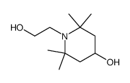 4-羟基-1-(2-羟基乙基)-2,2,6,6-四甲基哌啶结构式