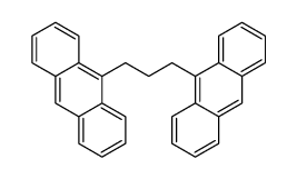 9-(3-anthracen-9-ylpropyl)anthracene Structure