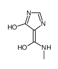 1H-Imidazole-4-carboxamide,5-hydroxy-N-methyl-(9CI) structure