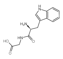 H-Trp-Gly-OH structure