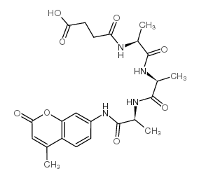 Suc-Ala-Ala-Ala-AMC structure