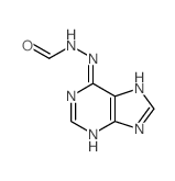 N-(5H-purin-6-ylamino)formamide结构式