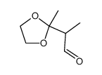 methyl-2 (oxo propyl-2)-2 dioxolanne-1,3结构式