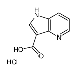 1H-PYRROLO[3,2-B]PYRIDINE-3-CARBOXYLIC ACID HYDROCHLORIDE structure