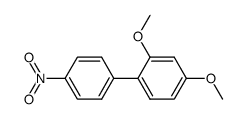 2,4-dimethoxy-4'-nitro-1,1'-biphenyl Structure