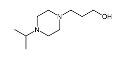 1-Piperazinepropanol, 4-(1-methylethyl) Structure