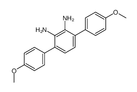 3,6-bis(4-methoxyphenyl)benzene-1,2-diamine Structure