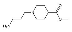 methyl 1-(3-aminopropyl)piperidine-4-carboxylate Structure