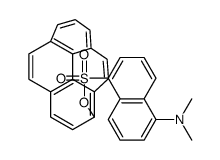 pyren-1-yl 5-(dimethylamino)naphthalene-1-sulfonate结构式