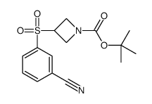 3-(3-CYANO-BENZENESULFONYL)-AZETIDINE-1-CARBOXYLIC ACID TERT-BUTYL ESTER picture