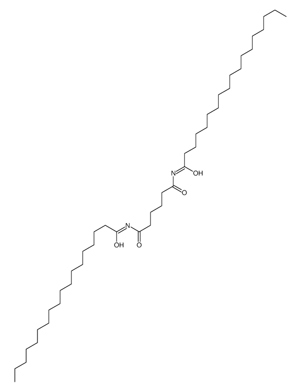 N,N'-di(octadecanoyl)hexanediamide Structure