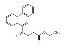 ETHYL 4-OXO-4-(9-PHENANTHRYL)BUTYRATE structure