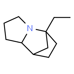 5,8-Methanoindolizine,5-ethyloctahydro-(9CI) structure